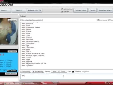 Mexicana desnuda en chatroulette