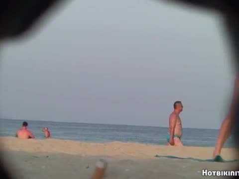 Beach voyeur nude females spycam hd video