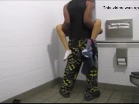 Black twins fuck in a fastfood restroom - watch more vidz like this at fxvidz.net